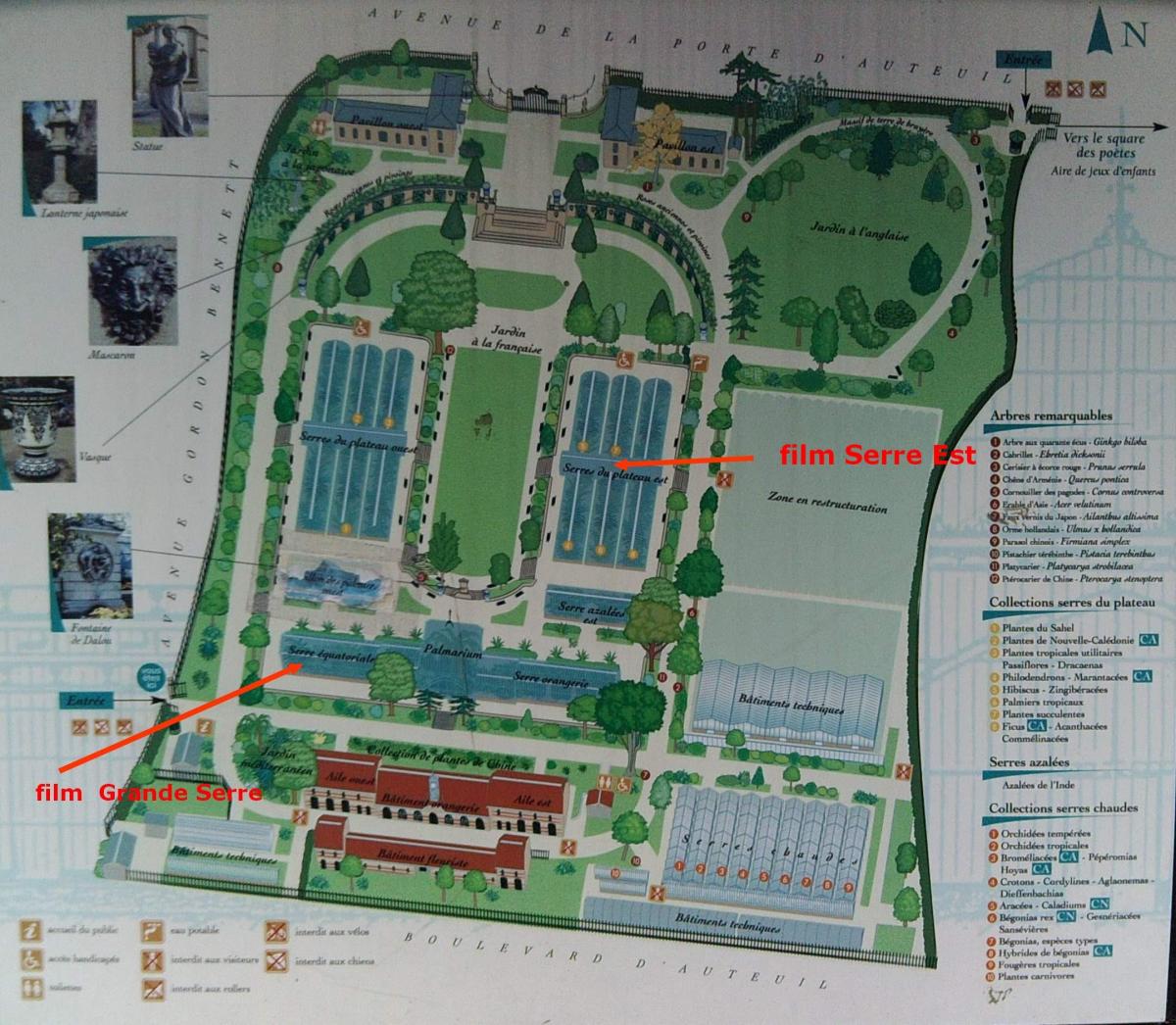 Térkép A Jardin des Serres d ' auteuil közelében
