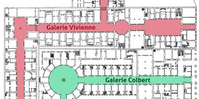 Térkép A Galerie Vivienne