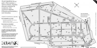 Térkép Montmartre Cemetery